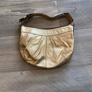 FINAL CALL - Removing 2/24/24 - Gold Coach Purse